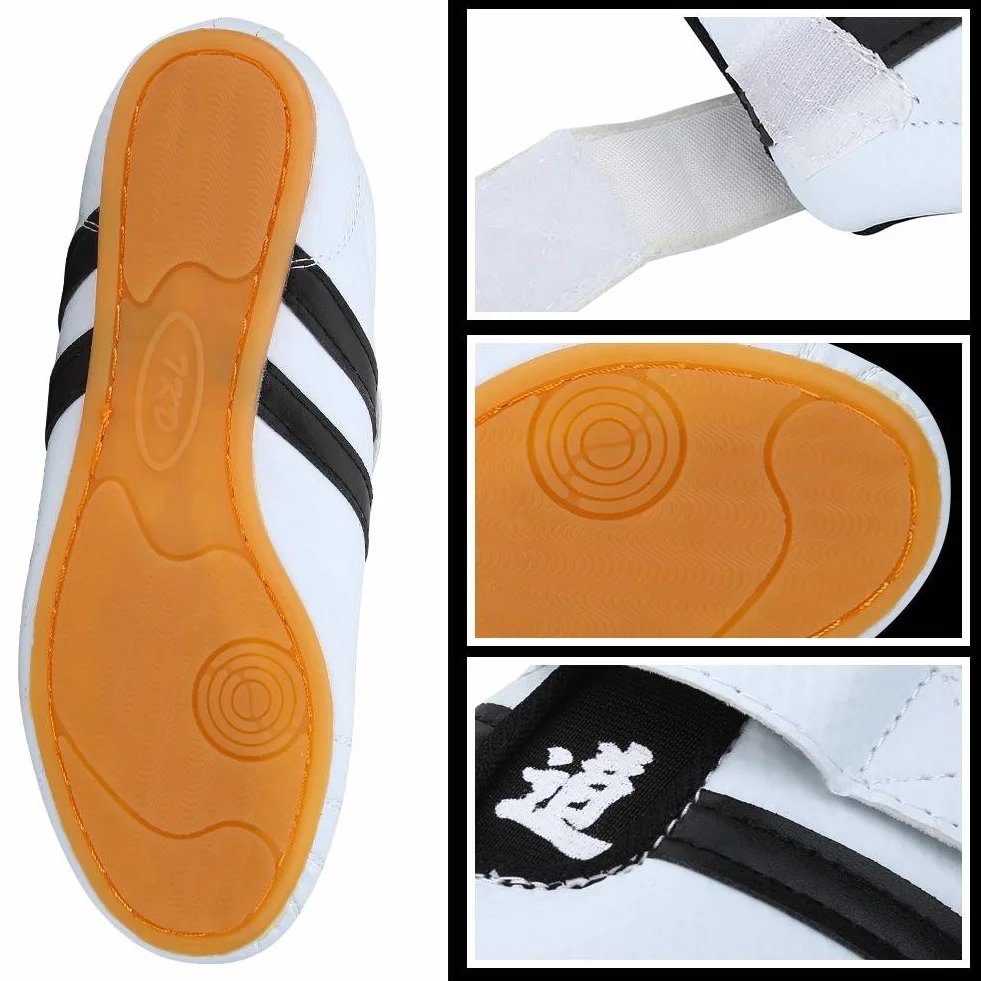 Zapatillas de Taekwondo, Zapatillas de Entrenamiento de Artes Marciales Zapatillas de Boxeo Karate Kung Fu Tai Chi de Deporte para Hombres Mujeres Niños