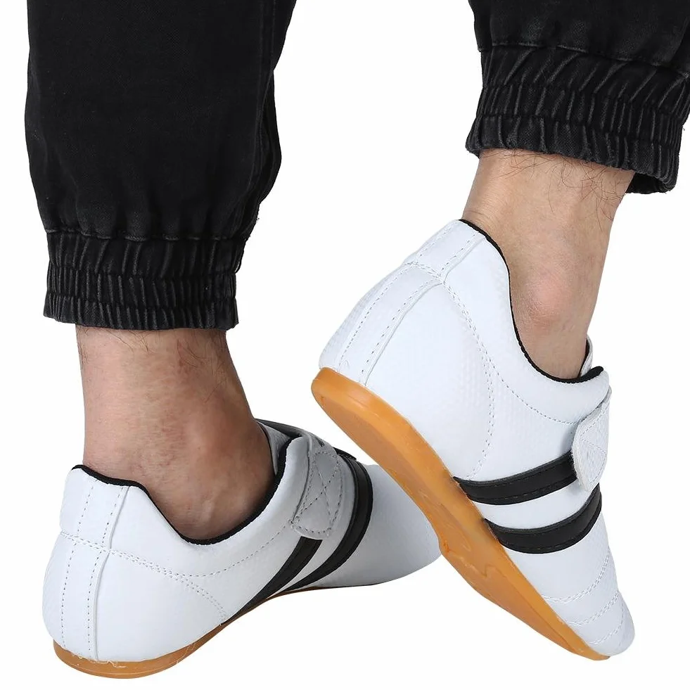 Zapatillas de Taekwondo, Zapatillas de Entrenamiento de Artes Marciales Zapatillas de Boxeo Karate Kung Fu Tai Chi de Deporte para Hombres Mujeres Niños