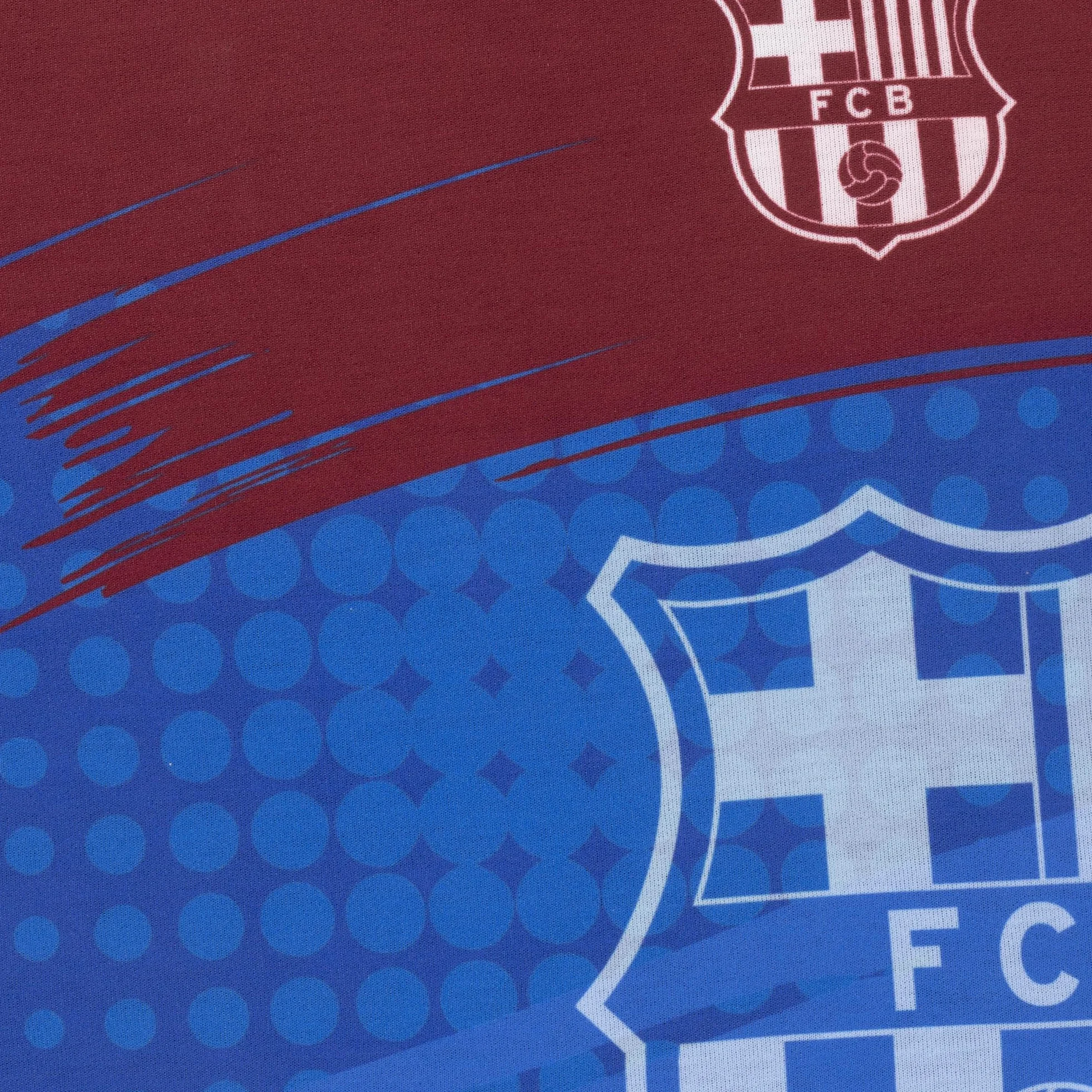 Barcelona FC Pijama de Manga Corta para Niños