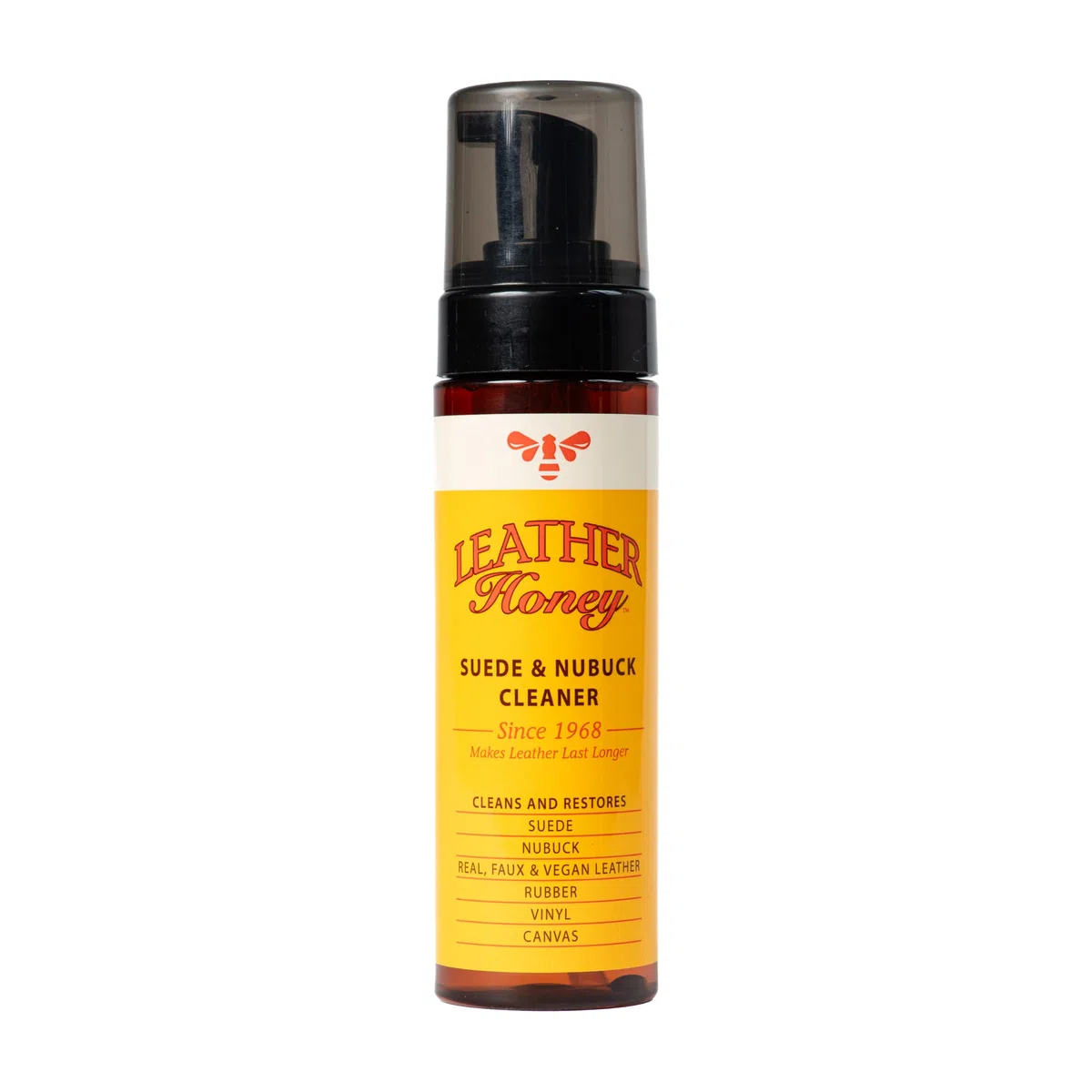 Leather Honey Limpiador de gamuza: cuidado de ante y nobuk no tóxico desde 1968. Limpia y restaura zapatos de gamuza y nobuk, botas, chaquetas, Uggs, bolsos, bolsos y