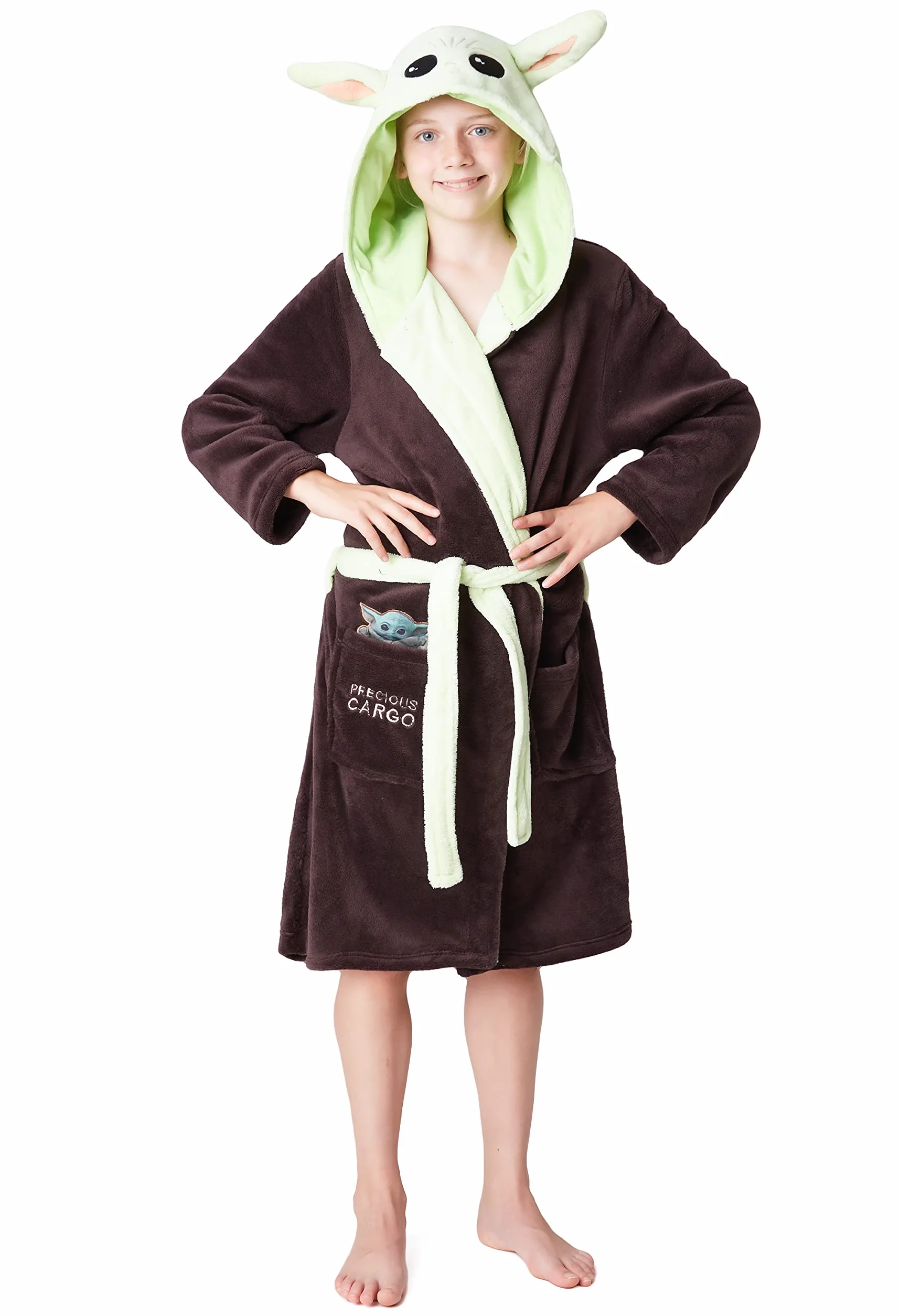 Bata para niños de Star Wars con forma de bebé Yoda de The Mandalorian