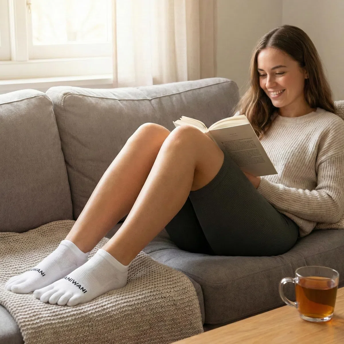 Calcetines de Dedos Barefoot, Tecnología Coolmax, Unisex Adulto, Estilo Minimalista,para Running, Deporte y casual