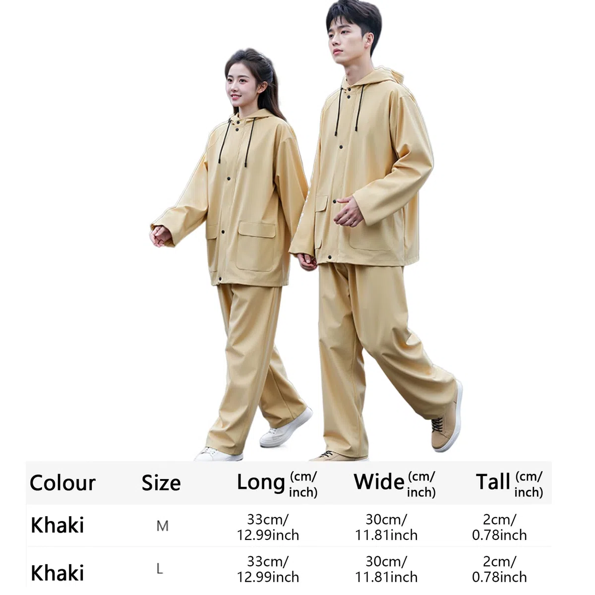 Trajes de lluvia, ergonómicos con capucha para hombre, chaquetas ligeras, pantalones, monos con capucha para montar a caballo, trabajo, pesca, viajes, camping al aire libre