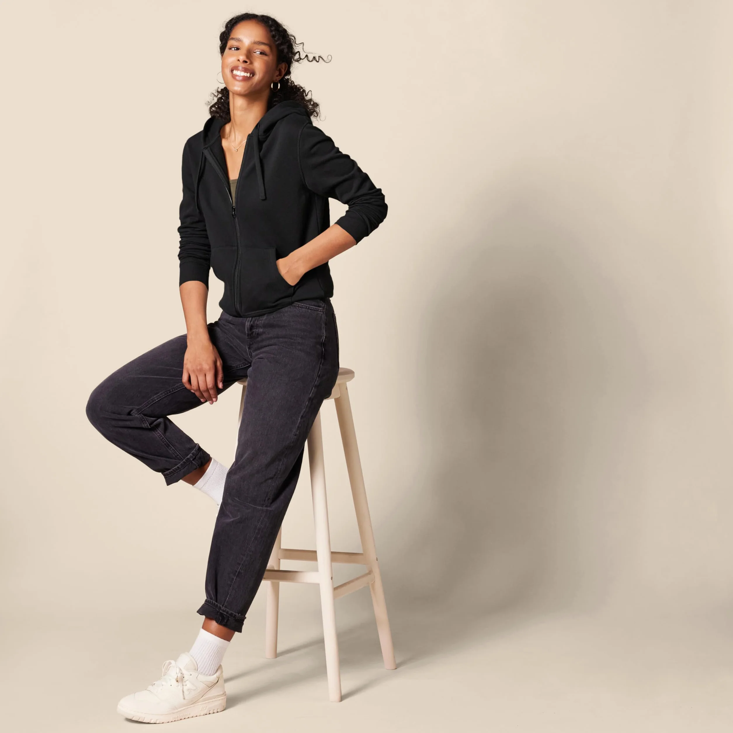 Amazon Essentials Mujer Sudadera con Capucha de Forro Polar Cremallera Completa