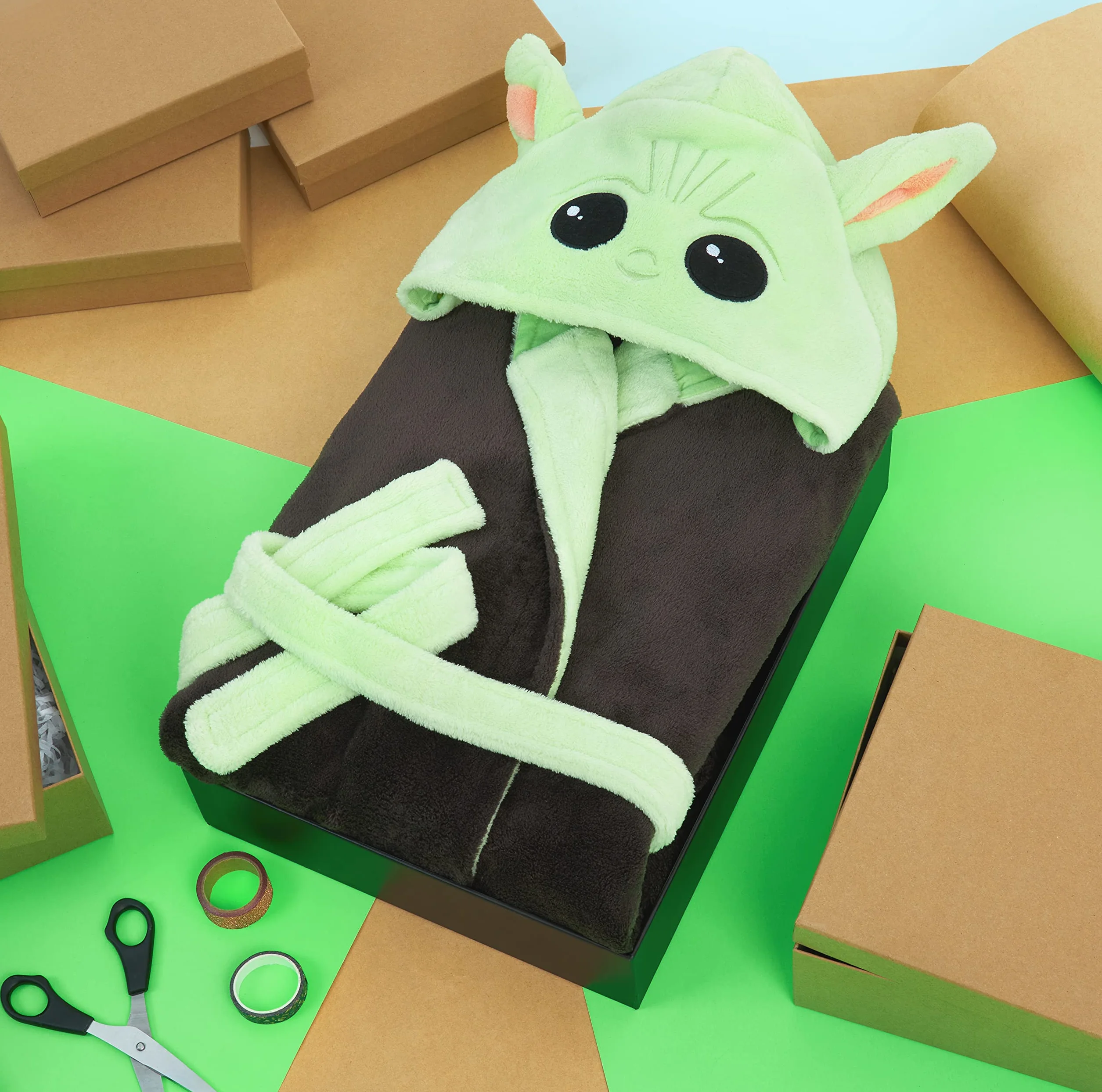 Bata para niños de Star Wars con forma de bebé Yoda de The Mandalorian