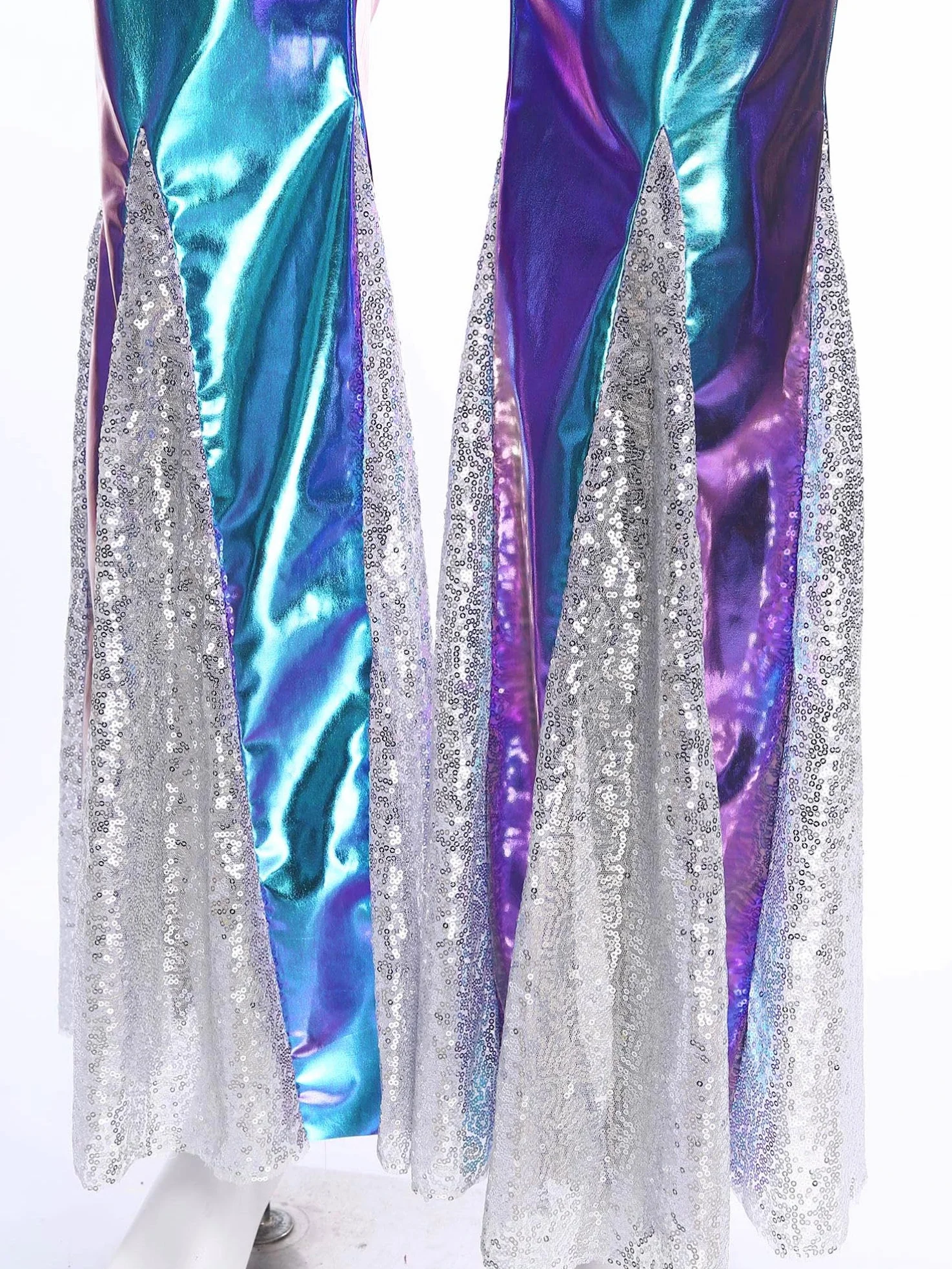 Aislor Pantalones Acampanados De Fiesta Disco Para Hombre Pantalón Retro De Los Años 70 Leggins De Danza Hip Hop