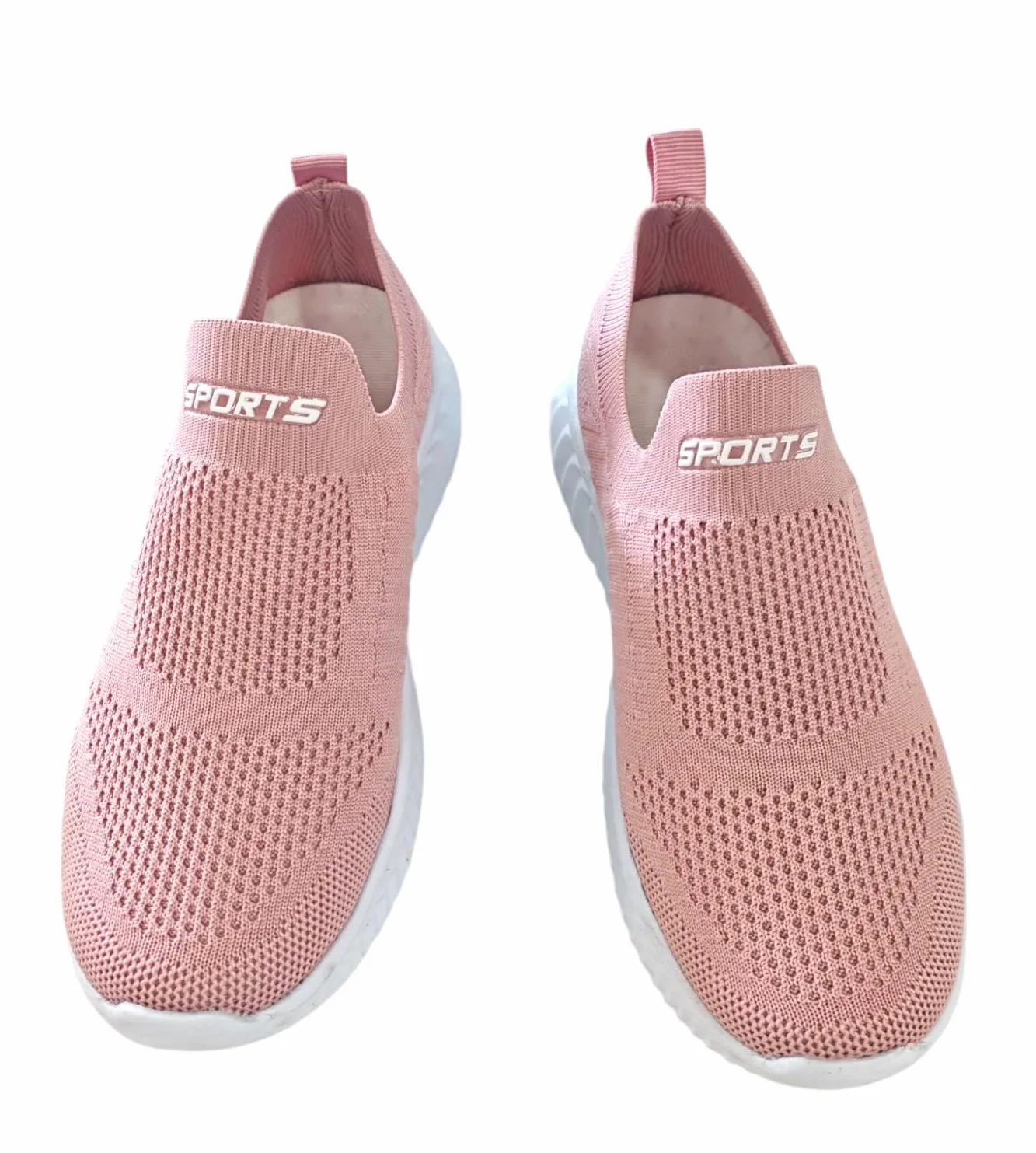 P&L ITALY COLLECTION Zapatillas Deportivas Sin Cordones Slip-On Mujer Comodas y Ligeras para Correr Andar Pasear Casual Sneakers