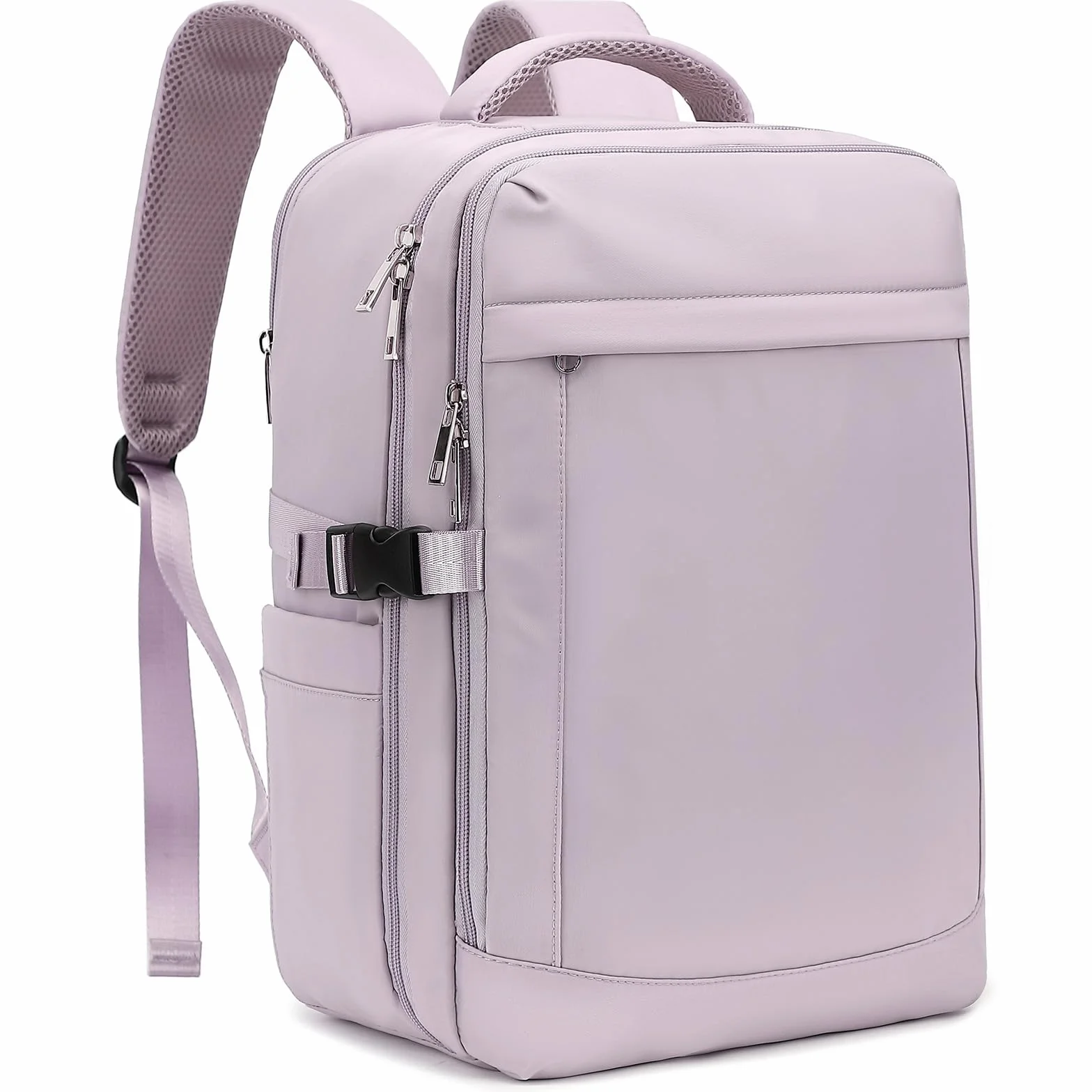 Yankony Mochila Viaje Cabina Avion 40x20x25 para Ryanair 20L Mochilas De Viaje con Bolsillo Antirrobo Travel Backpack Equipaje de Mano Hombre Mujer, Morado
