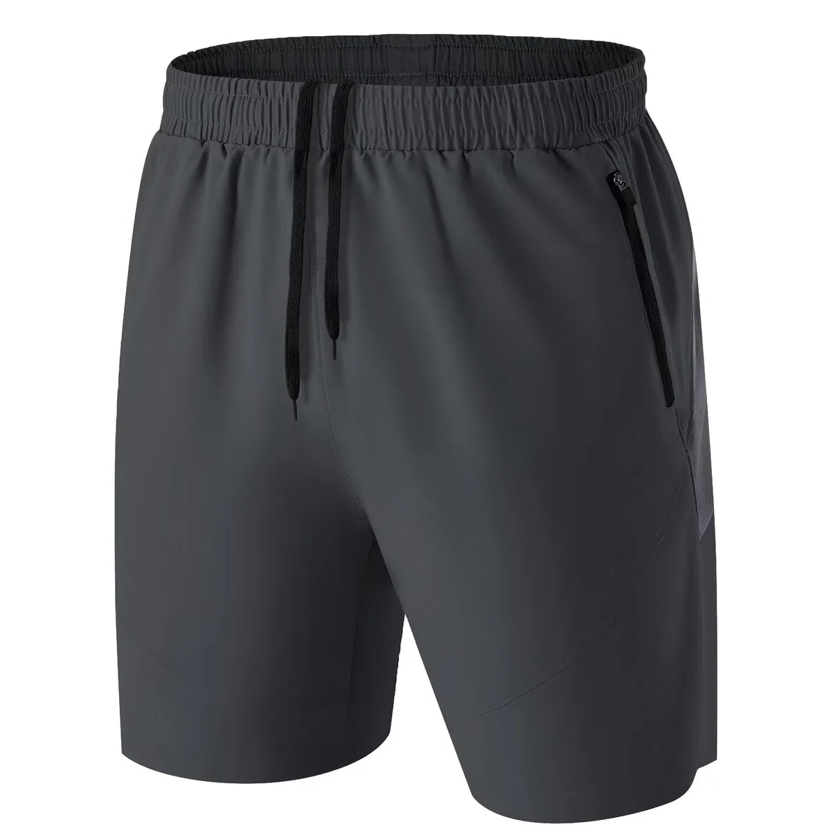 HMIYA Pantalones Cortos Hombre Running Transpirable Shorts Deportivos Secado Rápido Pantalón Correr con Bolsillo con Cremallera