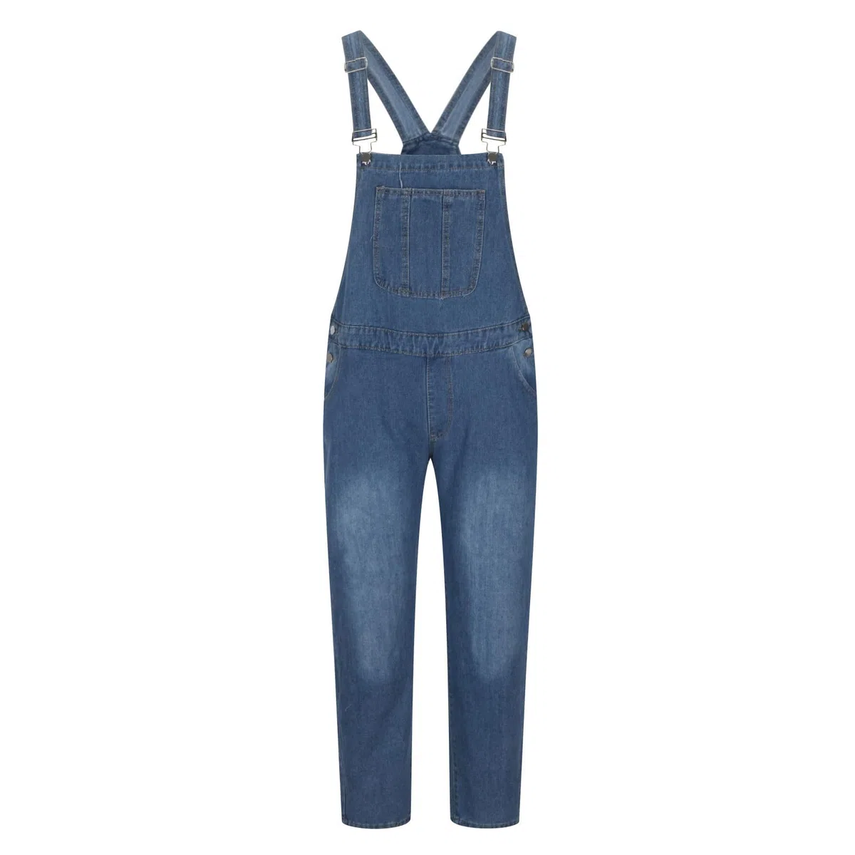NUSGEAR Mono Pantalones de Vaqueros Hombre Mezclilla Peto Trabajo Bib Jumpsuit con Bolsillos Trabajo Moda Suelto Casual Fiesta Pant Jeans Denim Pantalones Mono 2024