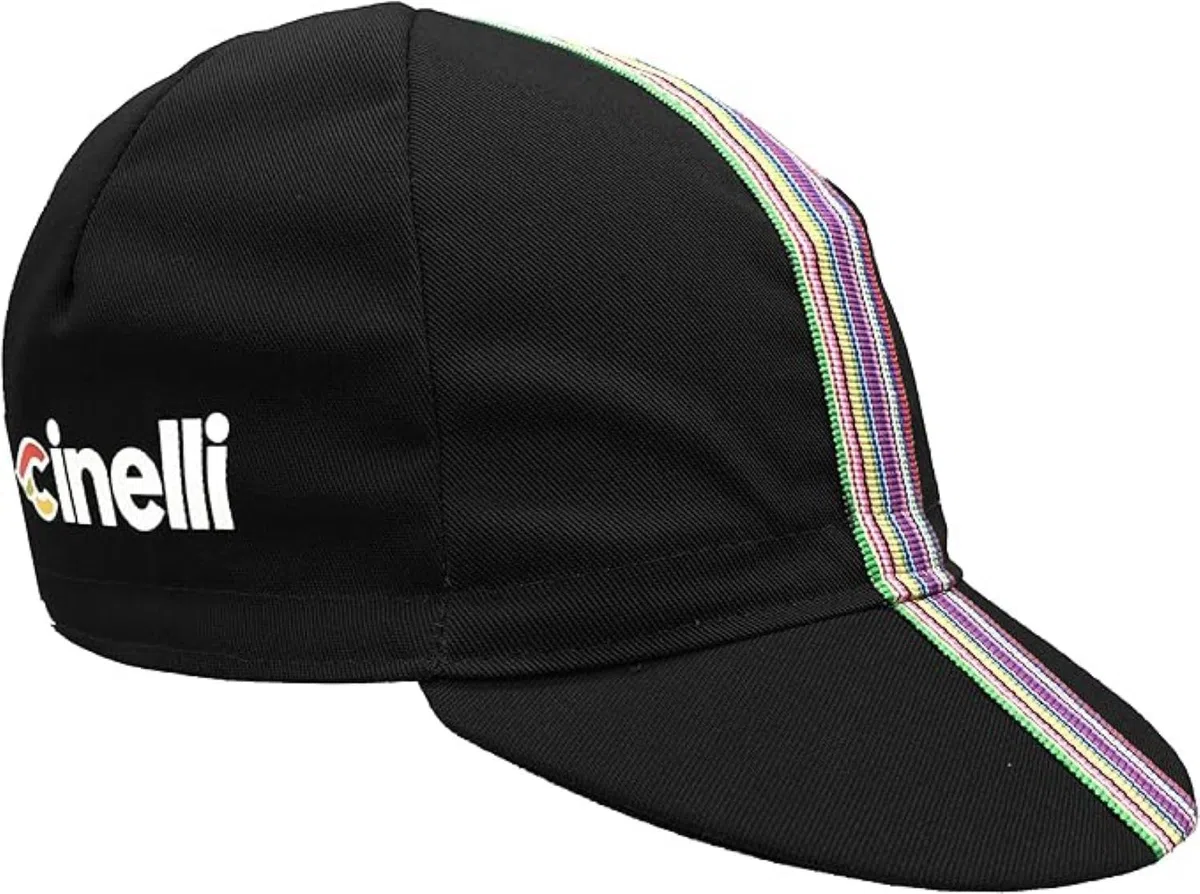 Cinelli Ciao Cycling Cap – Classic Italian Design, 100% Made in Italy, One‑Size‑Fits‑All, Lightweight & Breathable Bike Cap