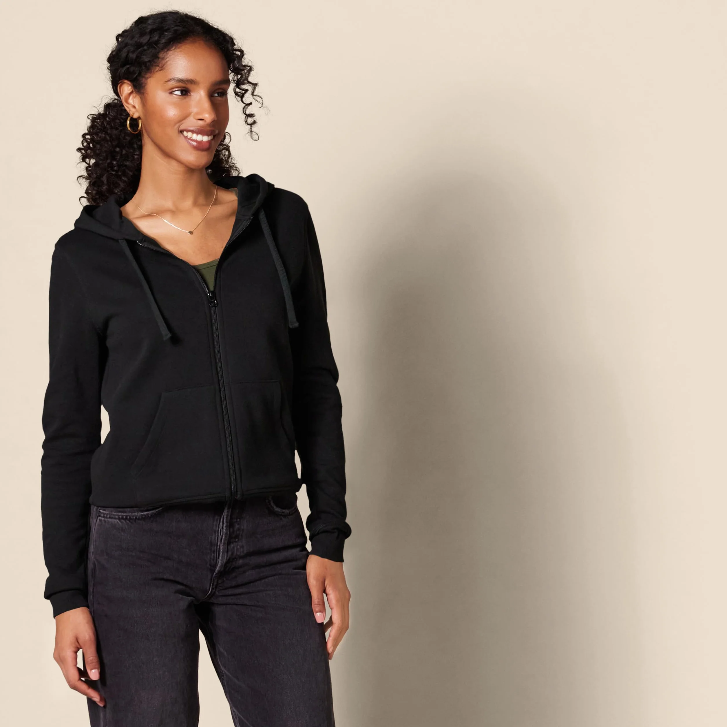 Amazon Essentials Mujer Sudadera con Capucha de Forro Polar Cremallera Completa