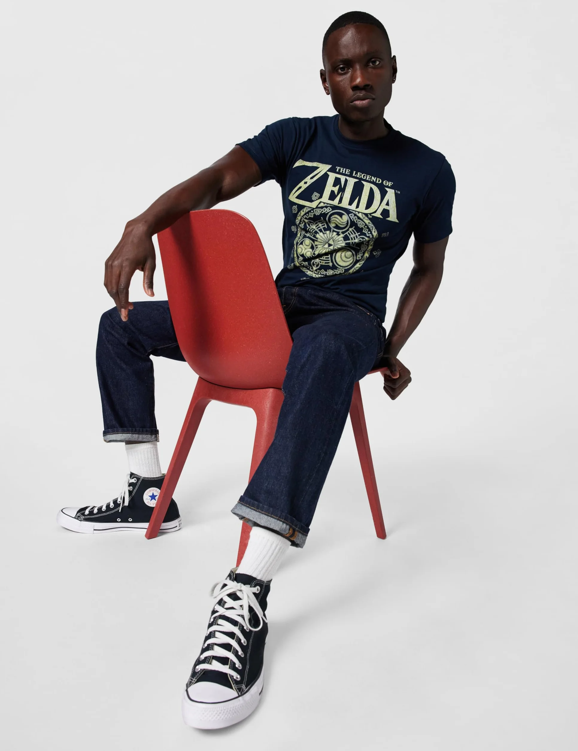Nintendo Legend of Zelda Symbolic Circle Camiseta para Hombre