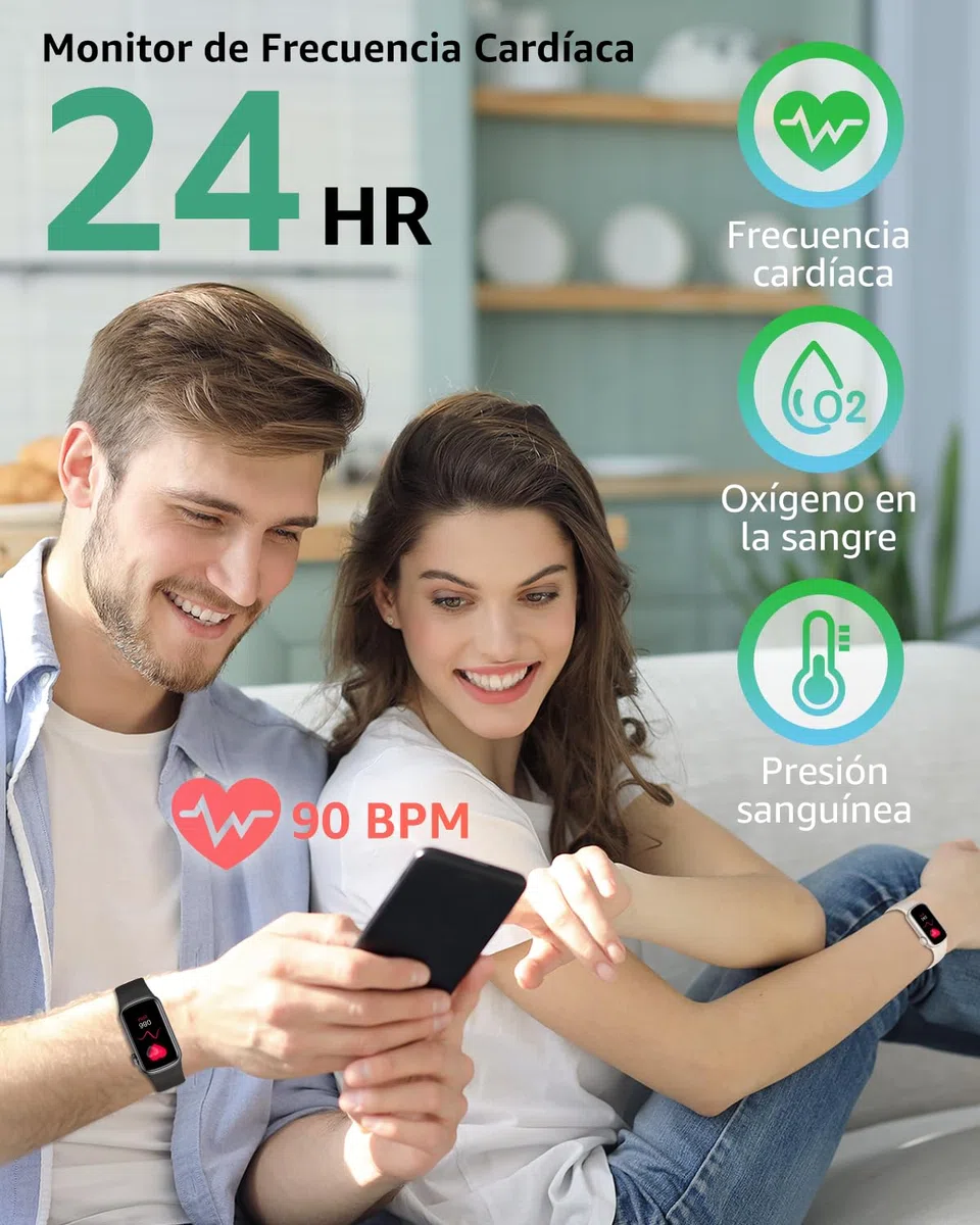 IMFRCHCS Smart Watch,con Pantalla Táctil de 1.47",137+Modos de Deporte Fitness Watch con Pulsómetro Monitor de Sueño, Contador de Pasos,IP68 Waterproof Activity Trackers para Mujeres Hombres