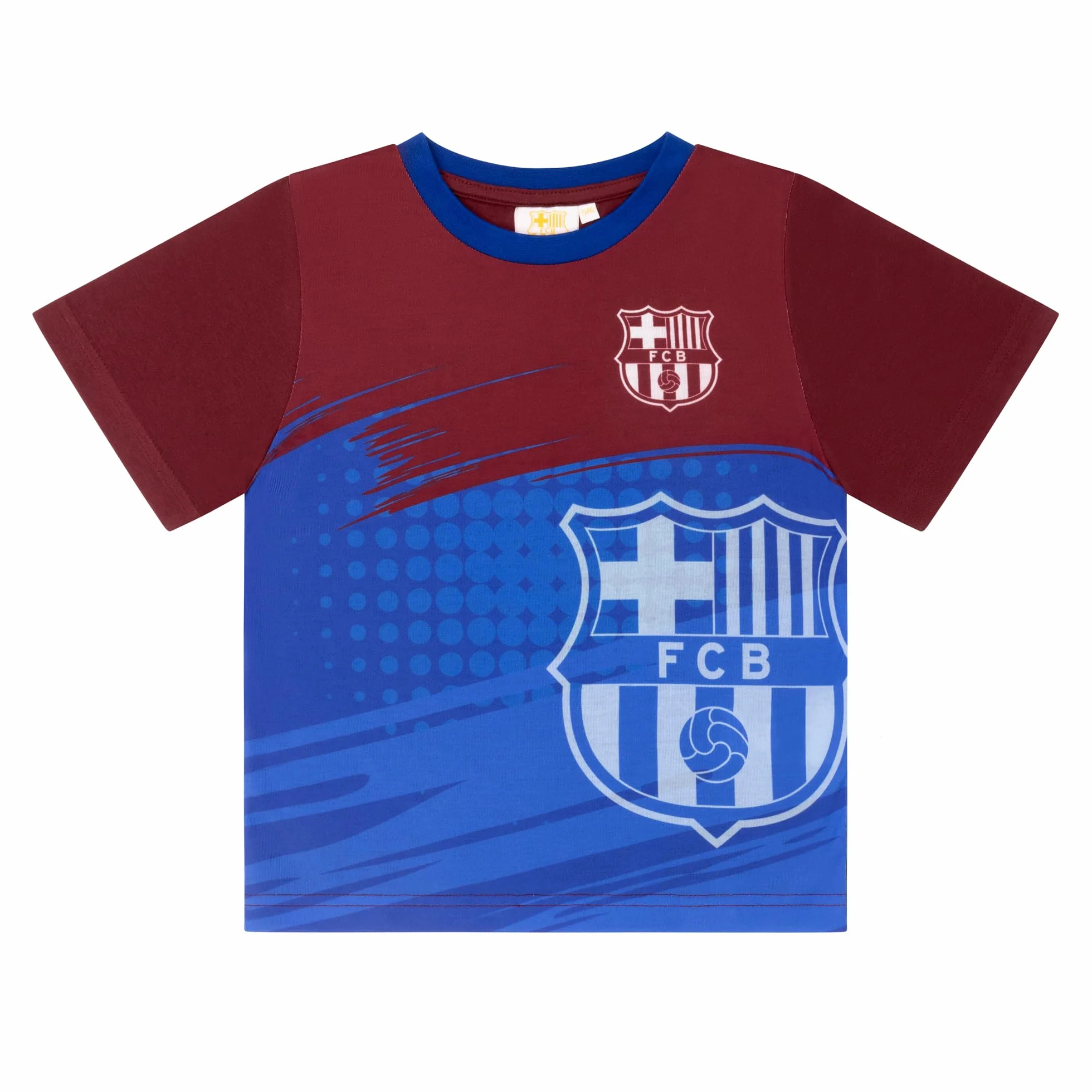 Barcelona FC Pijama de Manga Corta para Niños