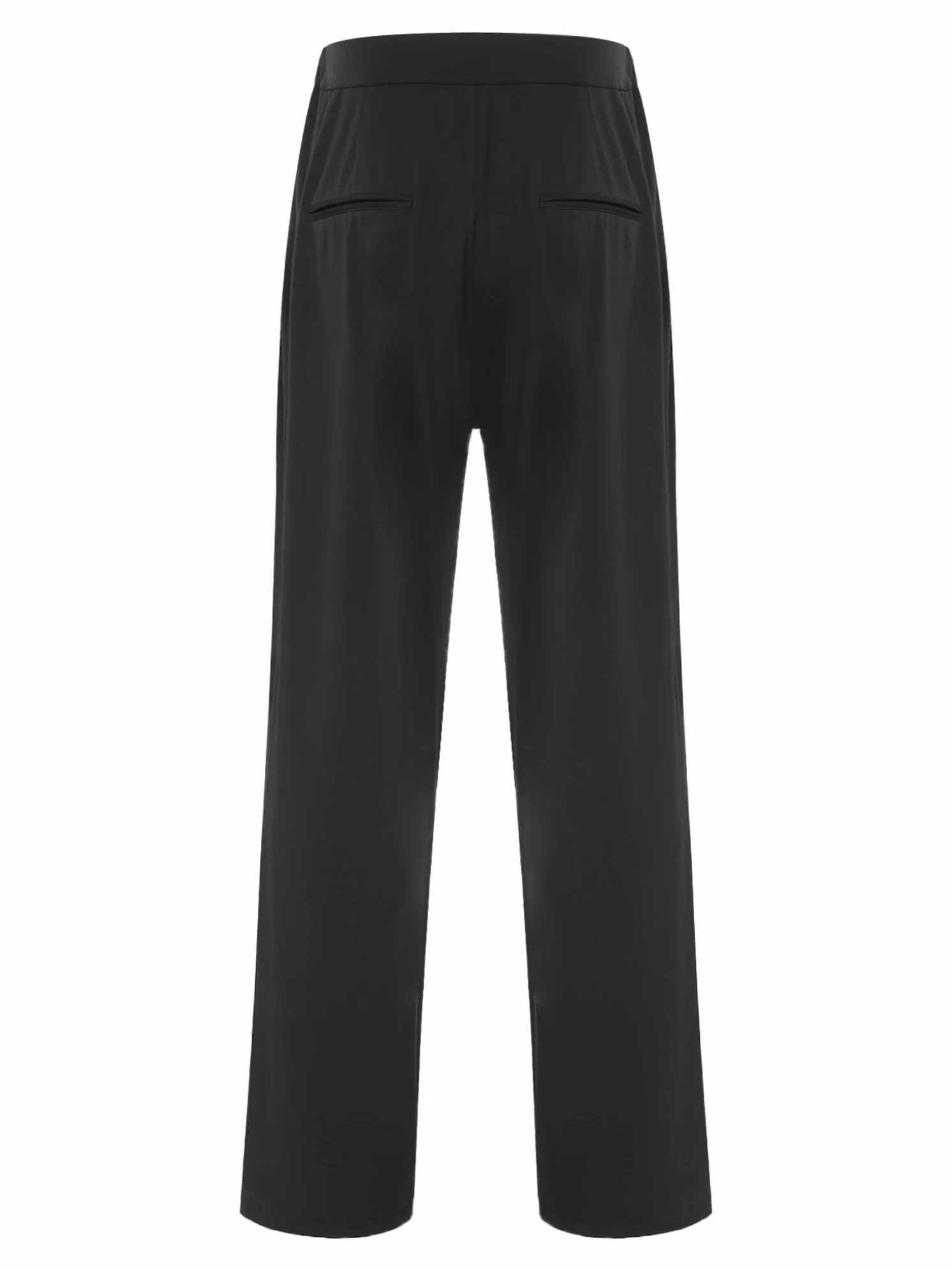 Choomomo Pantalones de baile para hombre, largos, rectos, pantalones de baile estándar, cintura alta, pantalones de jazz, actuaciones escénicas, competición, salón de baile