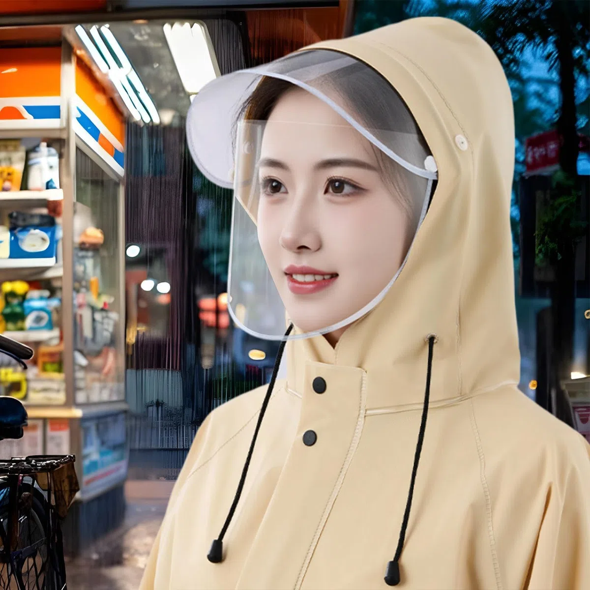 Trajes de lluvia, ergonómicos con capucha para hombre, chaquetas ligeras, pantalones, monos con capucha para montar a caballo, trabajo, pesca, viajes, camping al aire libre