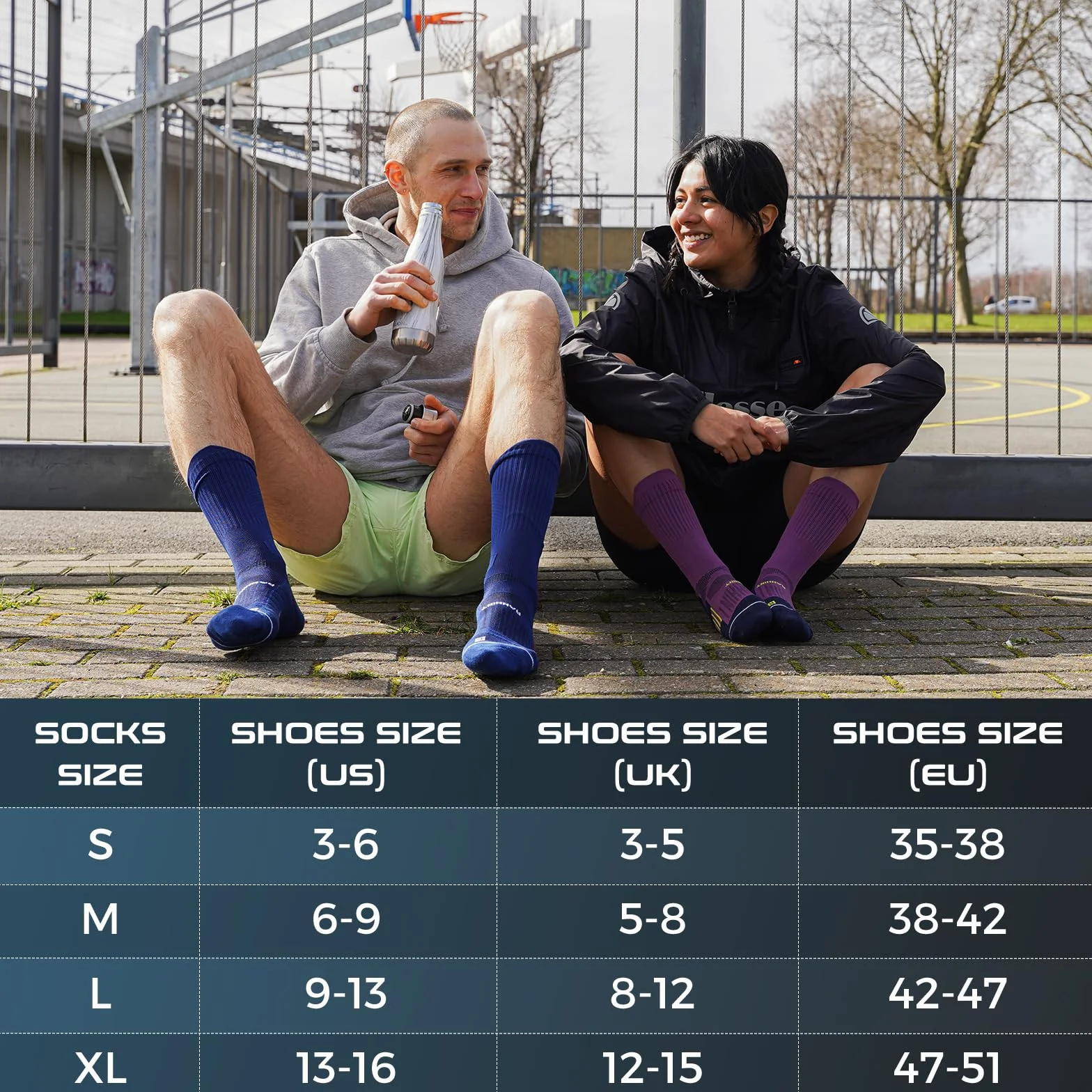Rahhint Coolmax Compresión Calcetines Running Hombre, Deporte Anti-Ampollas, Amortiguación Respirable, Soporte del Arco (Tallas 35-51, 3 Pares)