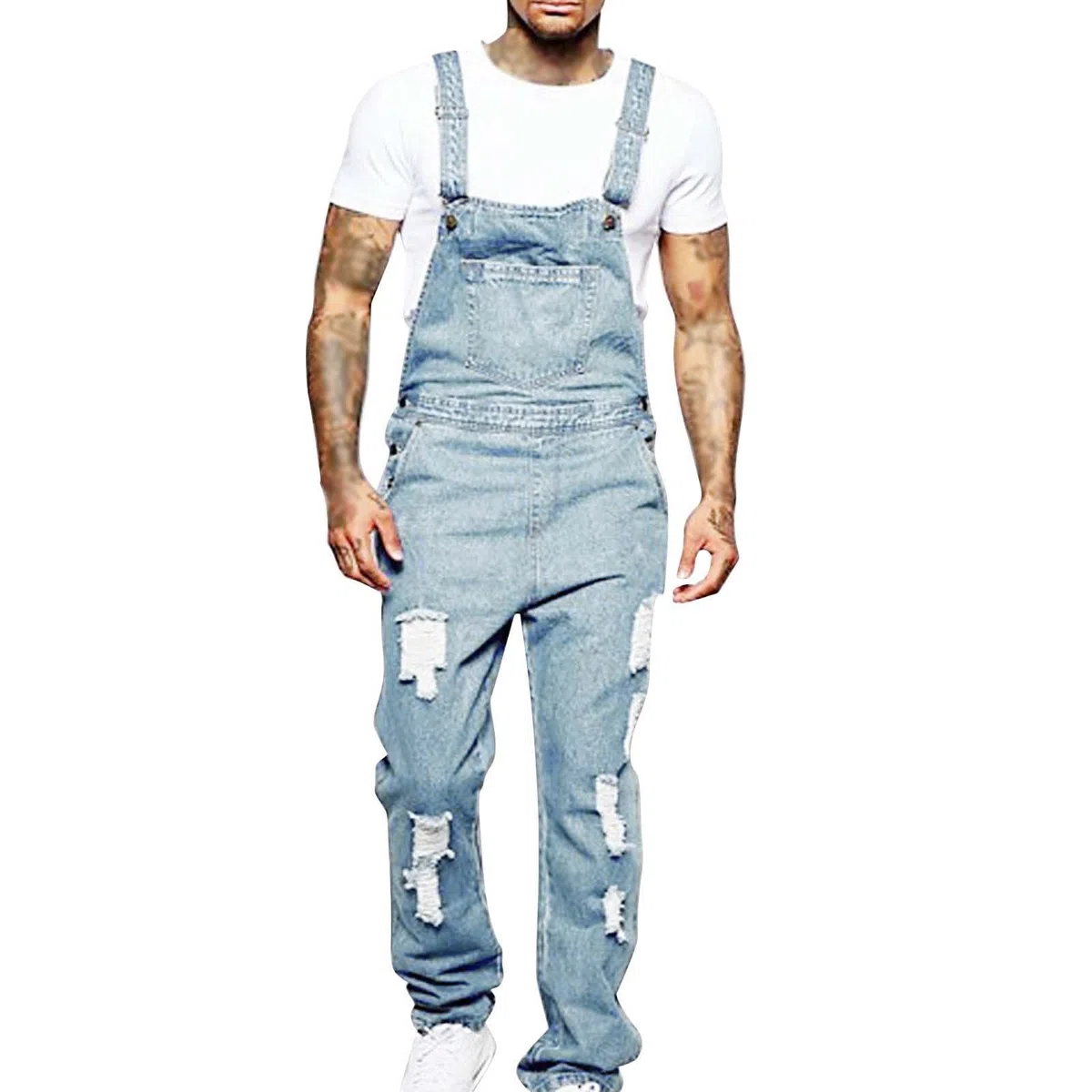 Peto para hombre, peto, vaquero, pantalones vaqueros, pantalones cargo, retro, pantalones de trabajo, pantalones de trabajo, corte holgado, mono de trabajo