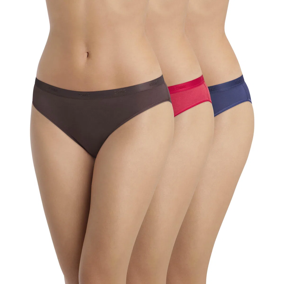 Dim Les Pocket Ecodim Slip X6 Bragas para Mujer Pack de 6