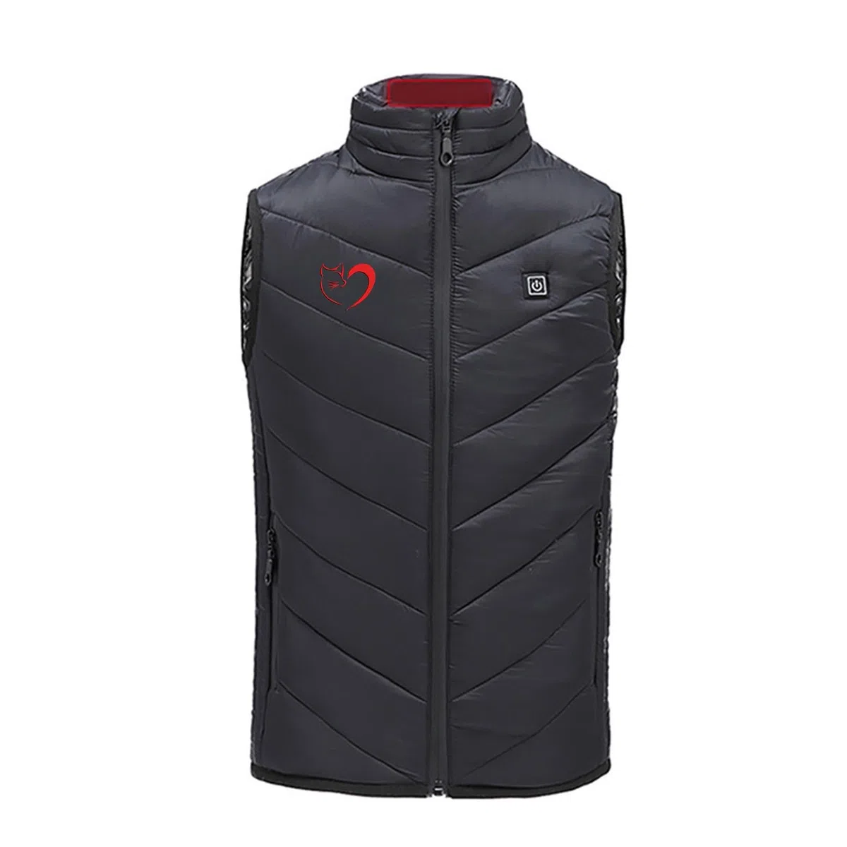 YAOJIWANG Chaleco Calefactable Niño – Chaleco Ligero Térmico para Niños y Niñas Calefacción Mejorados para Invierno y Actividades al Aire Libre Chalecos Acolchado con Capucha