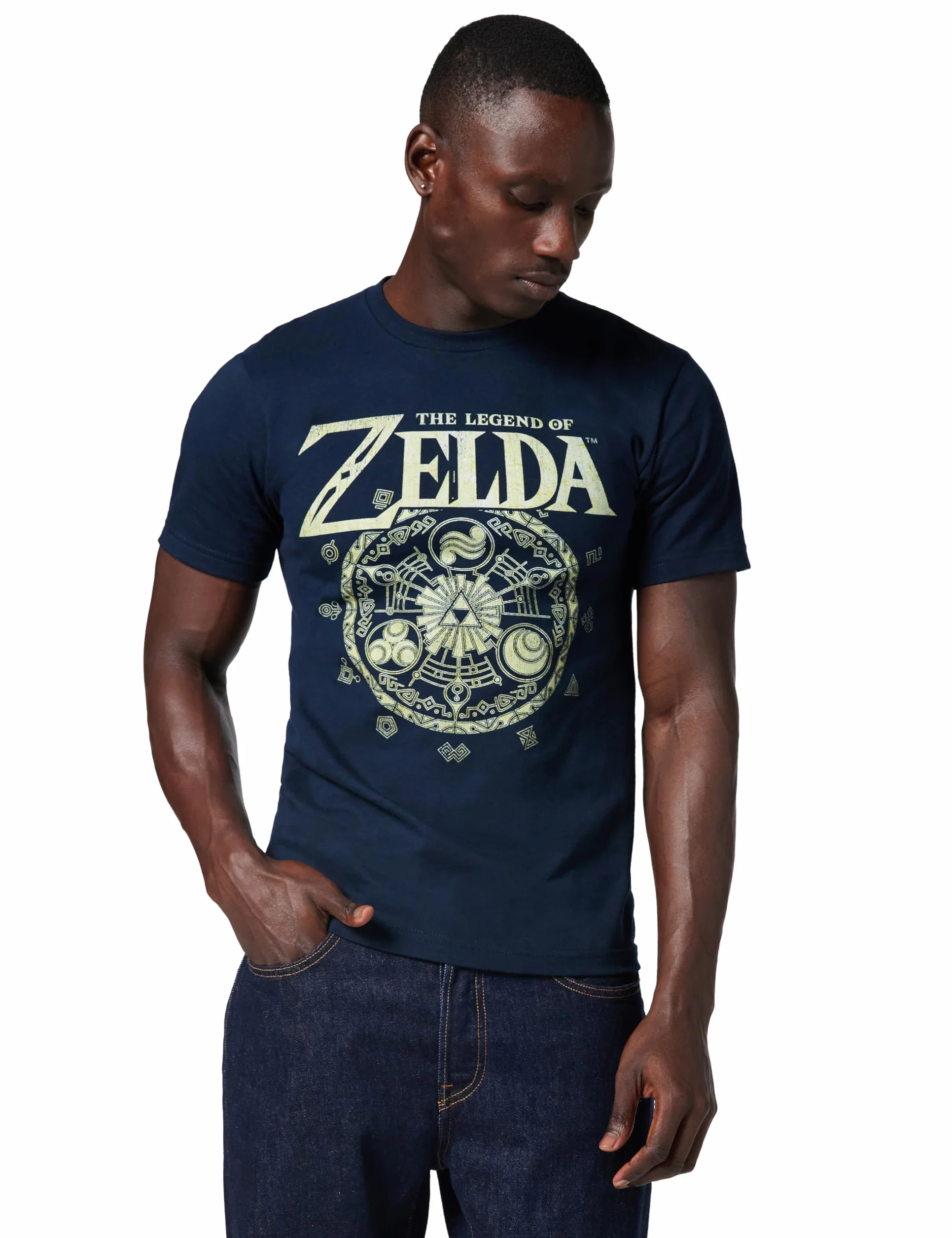 Nintendo Legend of Zelda Symbolic Circle Camiseta para Hombre