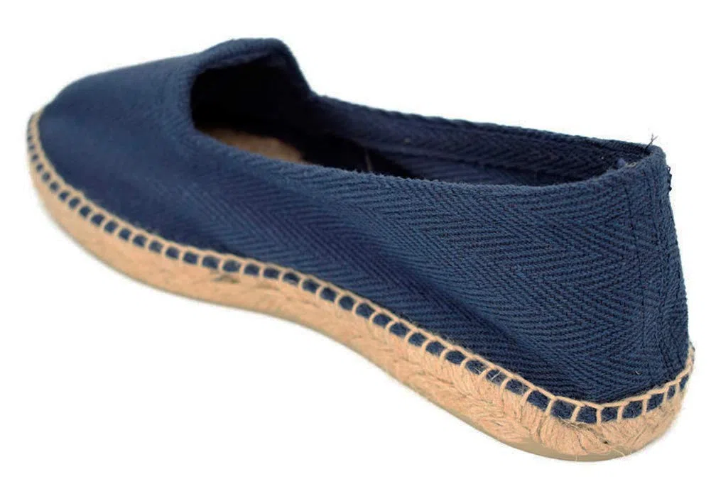 Alpargata Yute ESPARDEÑA Playera DE Hombre Esparto Lona Espiga Marino