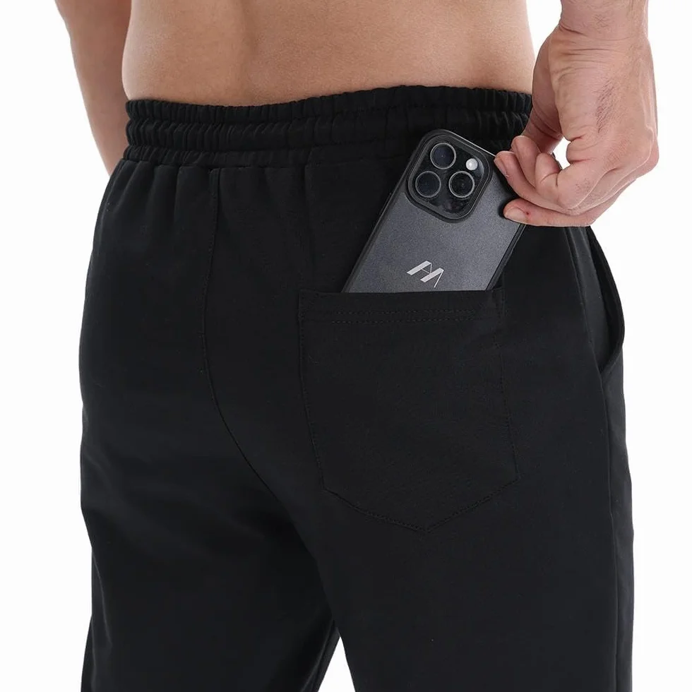 ZOXOZ Pantalones Deportivos Pantalones Hombre Casual Pantalones de Chándal Algodón Cintura Elástica