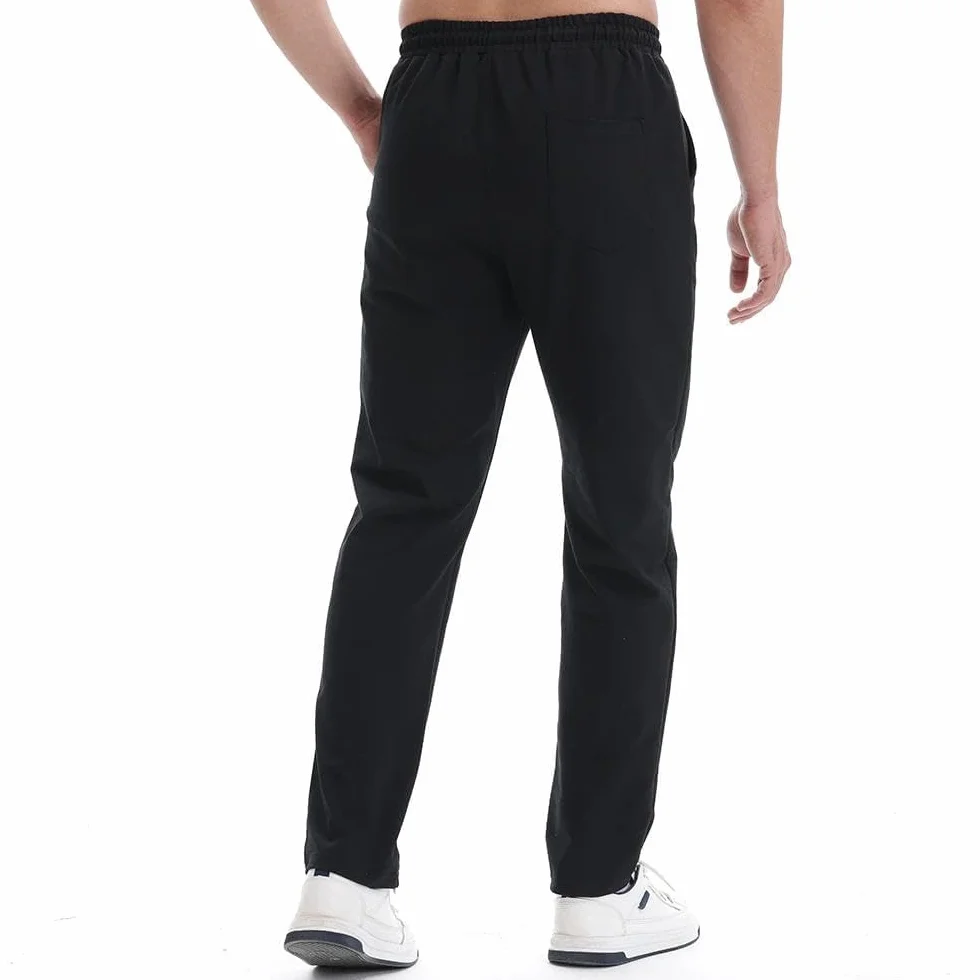 ZOXOZ Pantalones Deportivos Pantalones Hombre Casual Pantalones de Chándal Algodón Cintura Elástica