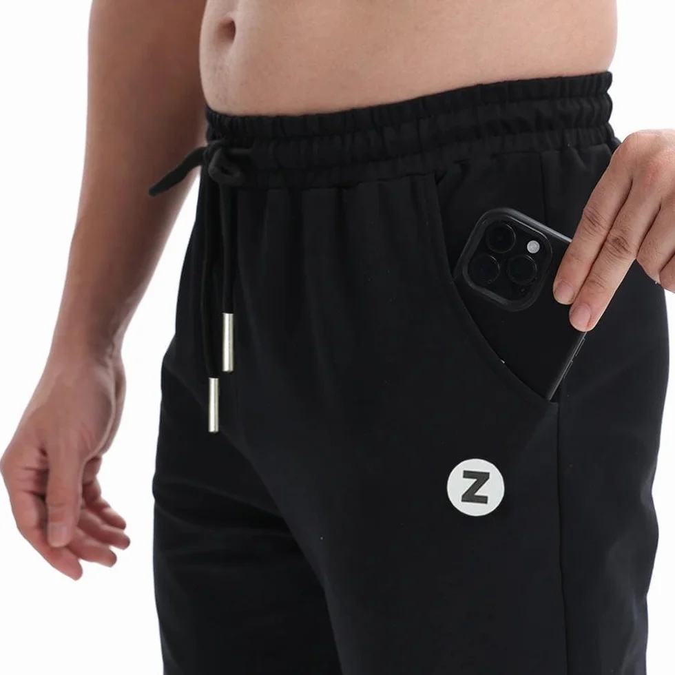 ZOXOZ Pantalones Deportivos Pantalones Hombre Casual Pantalones de Chándal Algodón Cintura Elástica