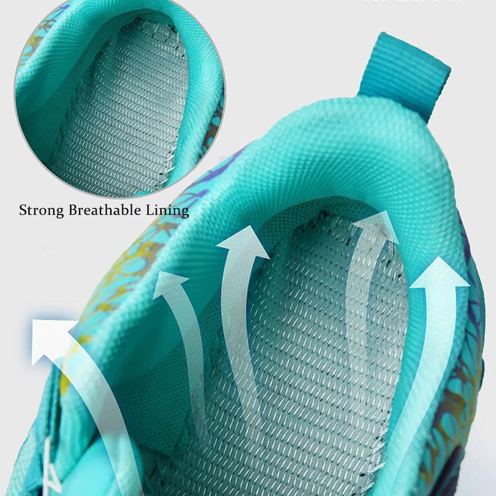 Hixingo Zapatos de Baloncesto para Niños, Zapatillas de Baloncesto Niño Graffiti Zapatillas de Deporte de Caña Alta Unisex Zapatillas Sneakers Antideslizantes Zapatos Casuales Cómodos 31-40 EU