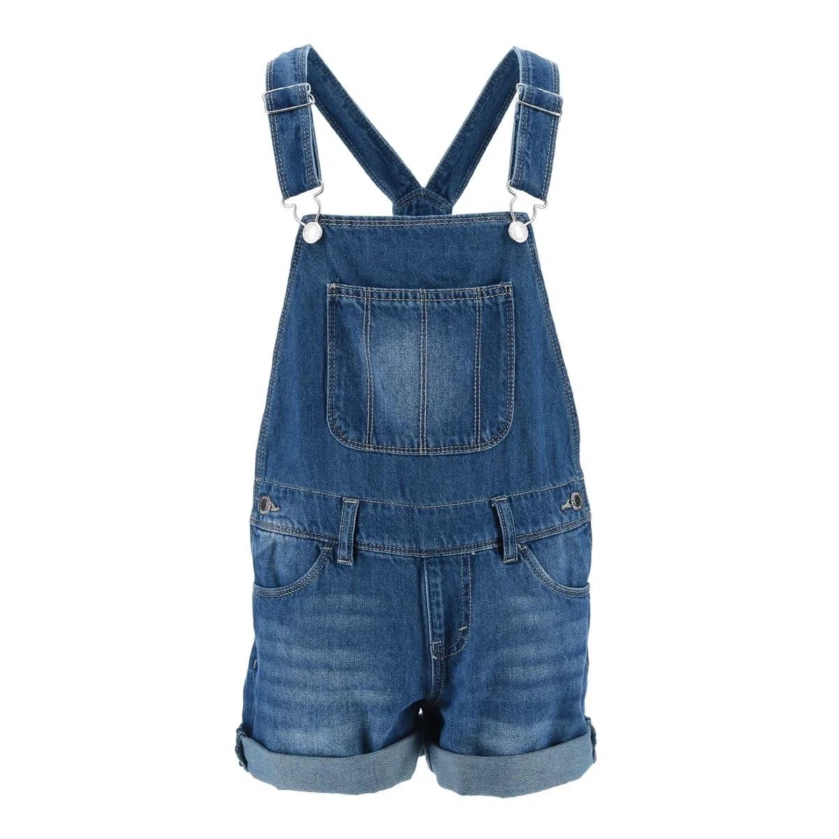 Levi's kids Lvg railroad stripe shortall 4ee380 Vestido, Niñas, Azul,
