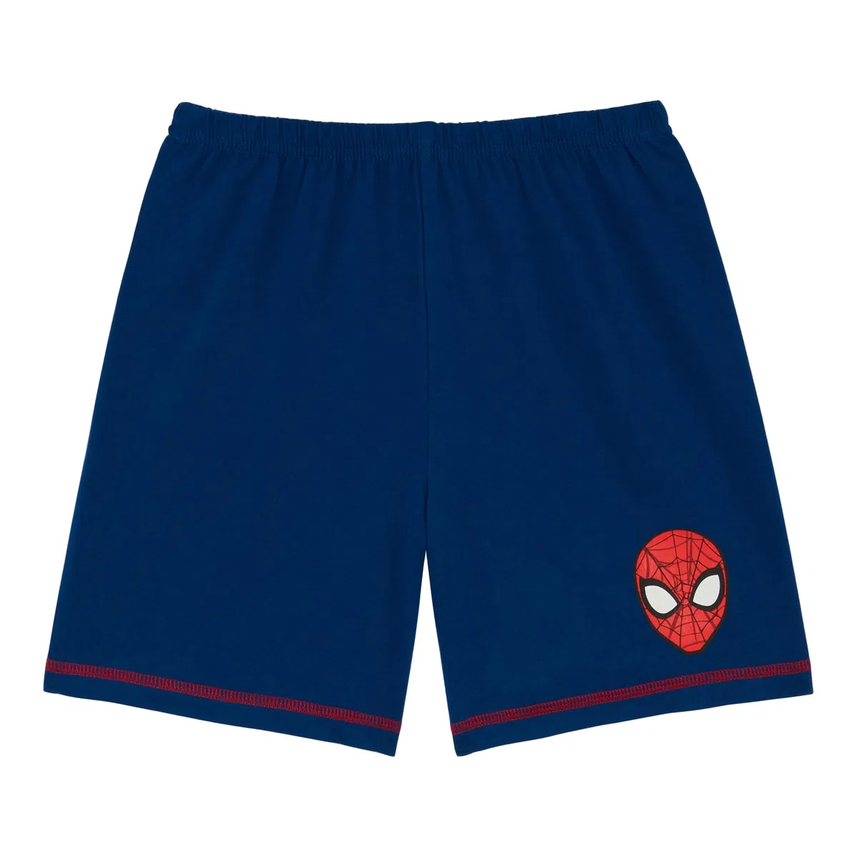 Pijama corto Spider Man 100 % algodón, diseño de Spiderman