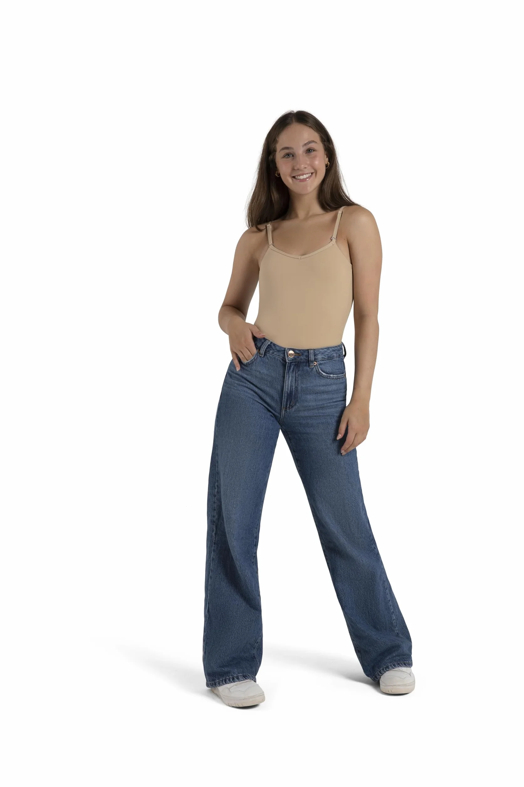 Capezio Camisole Leotard with Adjustable Straps Mujer