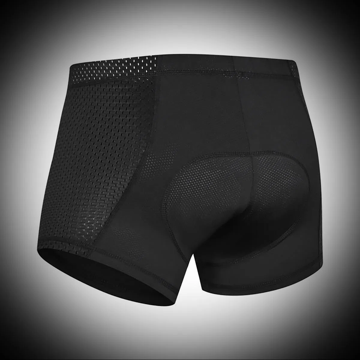 Pantalones Cortos de Ciclismo para Hombre, Ropa Interior Deportiva para Ciclismo, con Almohadillas de Silicona, Transpirables y Elásticos