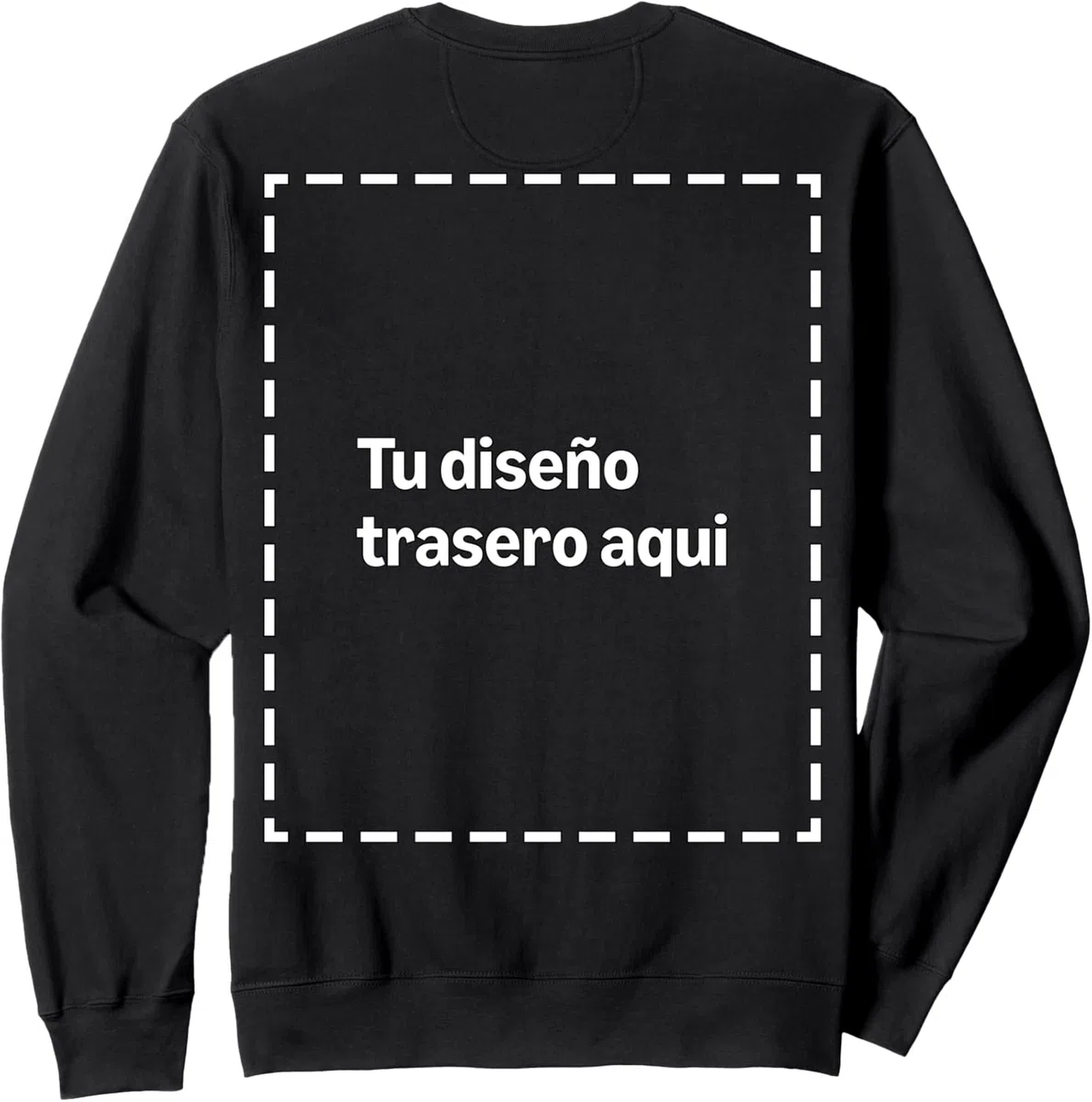 Sudadera Personalizada con Tu Imagen Frente Y Espalda