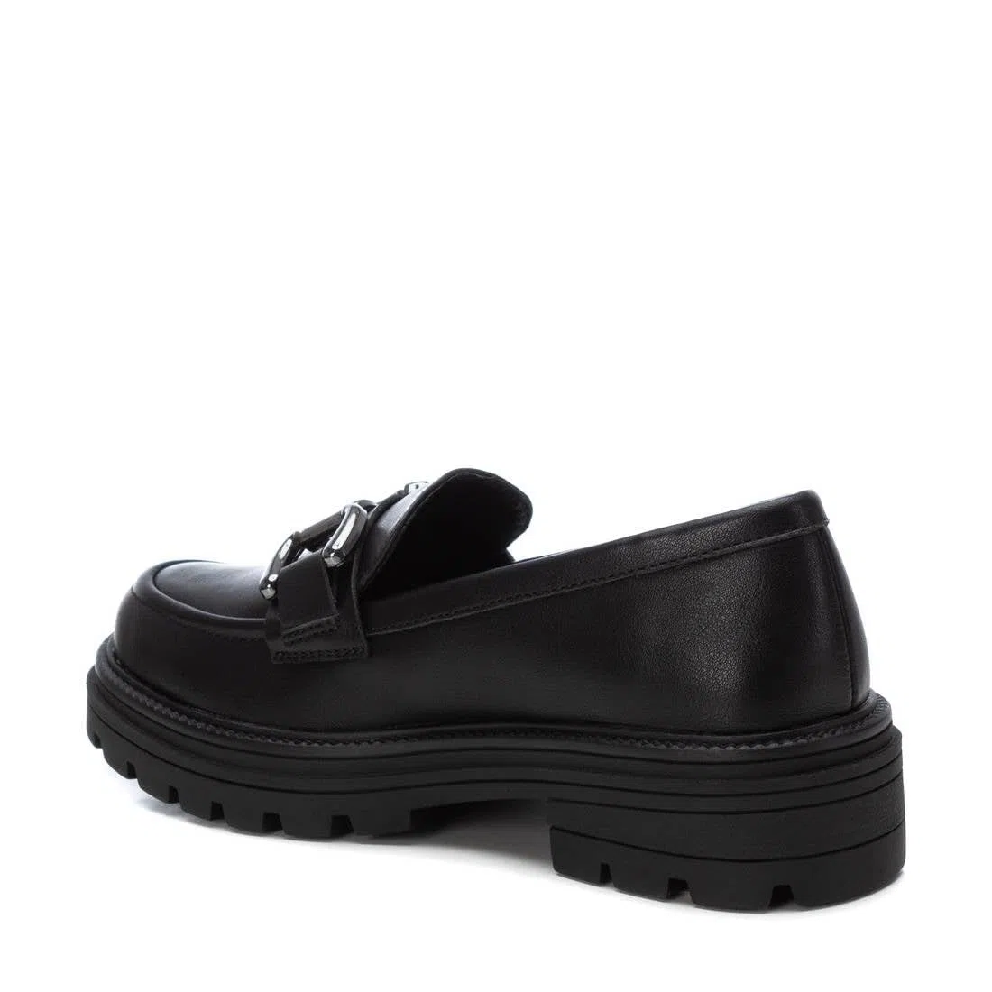 XTI - Mocasines Niña Negro - Calzado Cómodo y Versátil - Moda Casual - Modelo 15107501 (Talla 33)