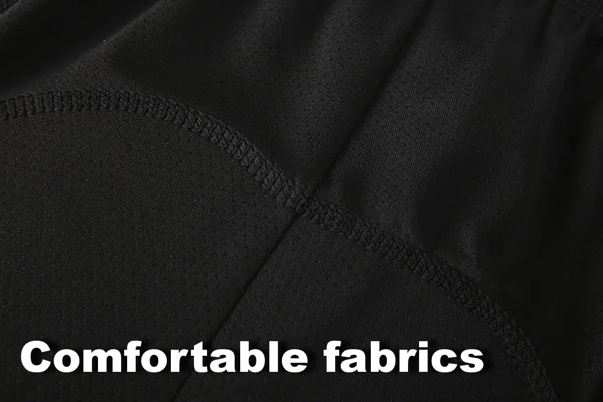 Pantalones Cortos de Ciclismo para Hombre, Ropa Interior Deportiva para Ciclismo, con Almohadillas de Silicona, Transpirables y Elásticos